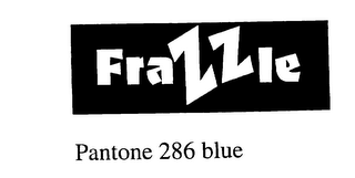FRAZZLE PANTONE 286 BLUE logo