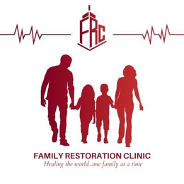 FRC FAMILY RESTORATION CLINIC HEALING THE WORLD...ONE FAMILY AT A TIME logo
