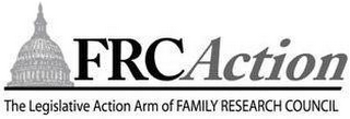FRCACTION THE LEGISLATIVE ACTION ARM OF FAMILY RESEARCH COUNCIL logo