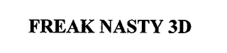 FREAK NASTY 3D logo