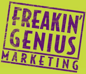 FREAKIN' GENIUS MARKETING logo