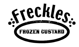 FRECKLES FROZEN CUSTARD logo