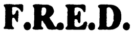 F.R.E.D. logo