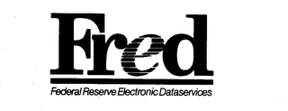 FRED FEDERAL RESERVE ELECTRONIC DATASERVICES logo