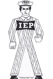 FRED IEP "FOLDING GATE FRED" logo