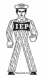 FRED, IEP, FOLDING GATE FRED logo