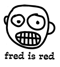 FRED IS RED logo