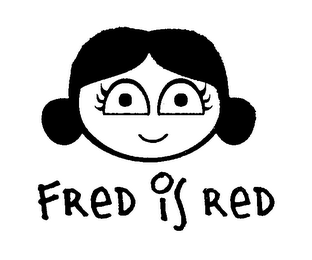 FRED IS RED logo