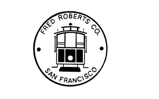 FRED ROBERTS CO. SAN FRANCISCO logo