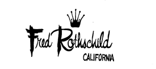 FRED ROTHSCHILD CALIFORNIA logo