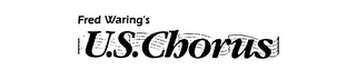 FRED WARING'S U.S. CHORUS logo