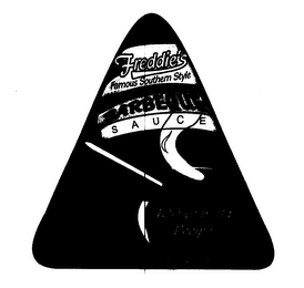 FREDDIE'S FAMOUS SOUTHERN STYLE BARBEQUE SAUCE 100 YEAR OLD RECIPE logo