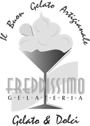 FREDDISSIMO GELATERIA GELATO & DOLCI IL BUON GELATO ARTIGIANALE logo