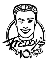 FREDDY'S $10, NOTHING HIGHER! logo