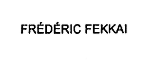 FREDERIC FEKKAI logo