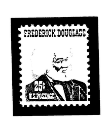 FREDERICK DOUGLASS 25 U.S. POSTAGE logo