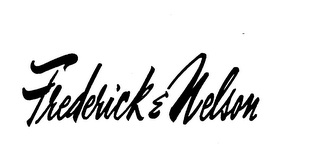 FREDERICK & NELSON logo