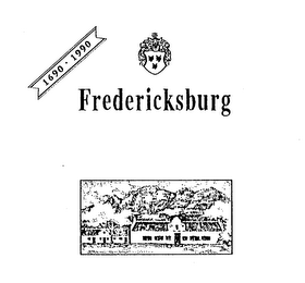 FREDERICKSBURG 1690 1990 logo