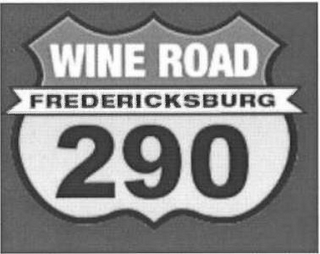 FREDERICKSBURG WINE ROAD 290 logo