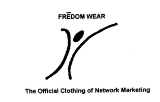 FREDOM WEAR THE OFFICIAL CLOTHING OF NETWORK MARKETING logo