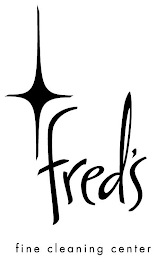 FRED'S FINE CLEANING CENTER logo