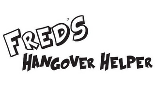 FRED'S HANGOVER HELPER logo