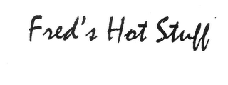 FRED'S HOT STUFF logo