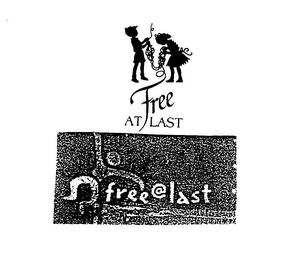 FREE AT LAST FREE @ LAST logo