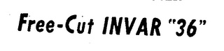 FREE-CUT INVAR "36" logo