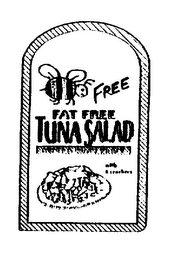 FREE FAT FREE TUNA SALAD MIXED & READY TO EAT WITH 6 CRACKERS logo