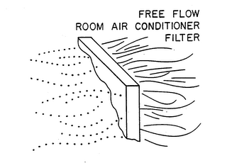 FREE FLOW ROOM AIR CONDITIONER FILTER logo