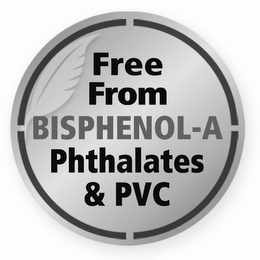 FREE FROM BISPHENOL-A PHTHALATES & PVC logo