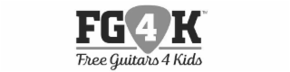 FREE GUITARS 4 KIDS TM  FG4K logo
