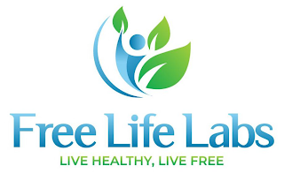 FREE LIFE LABS LIVE HEALTHY, LIVE FREE logo