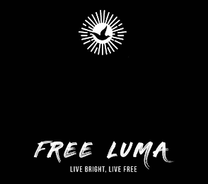 FREE LUMA LIVE BRIGHT, LIVE FREE logo
