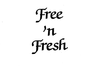 FREE 'N FRESH logo