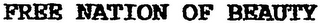 FREE NATION OF BEAUTY logo