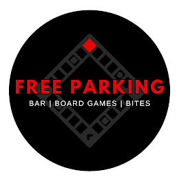 FREE PARKING BAR | BOARD GAMES | BITES logo