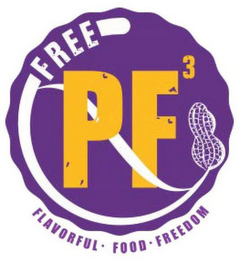 FREE PF3 FLAVORFUL · FOOD · FREEDOM logo