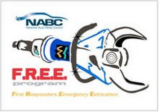 F.R.E.E. PROGRAM NABC NATIONAL AUTO BODY COUNCIL FIRST RESPONDER EMERGENCY EXTRICATION logo