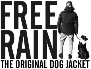 FREE RAIN THE ORIGINAL DOG JACKET logo
