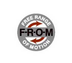 FREE RANGE OF MOTION F-R-O-M logo