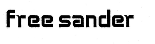 FREE SANDER logo