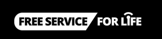 FREE SERVICE FOR LIFE logo