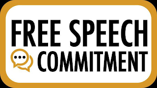 FREE SPEECH COMMITMENT logo