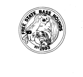 FREE STATE BASS HOUNDS EST. 1993 logo