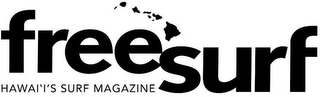FREE SURF HAWAI`I'S SURF MAGAZINE logo
