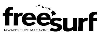 FREE SURF HAWAI'I'S SURF MAGAZINE logo