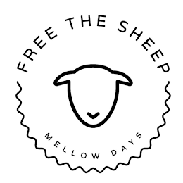 FREE THE SHEEP, MELLOW DAYS logo