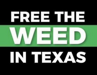 FREE THE WEED IN TEXAS logo